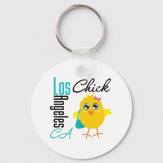 LA CA Chick-2 Sleutelhanger (Voorkant)