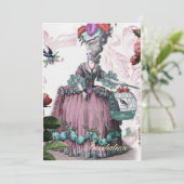 la cage aux oiseaux (vogelkooi) 2 kaart (Staand voorkant)