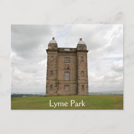 La Cage, Carte postale de Lyme Park (Devant)