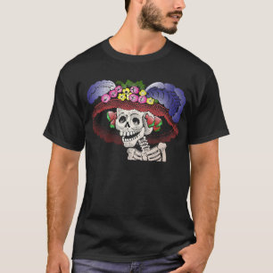 La Calavera Catrina in kleur T-shirt