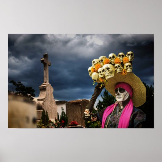La Calavera Catrina Poster (Voorkant)