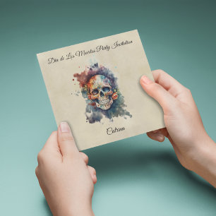 La Calavera Hermosa, gewoonte Kaart