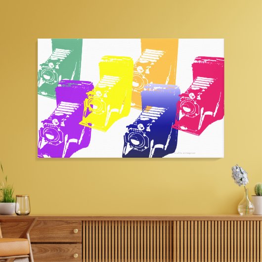 la caméra - sur toile (Insitu(Salon))