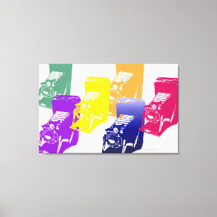 la caméra - sur toile