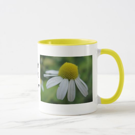 La camomille de Mug "va bien bientôt" (Droite)