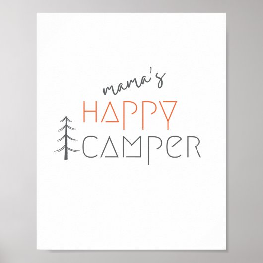 la campeuse heureuse de maman. Affiche et impressi (Devant)