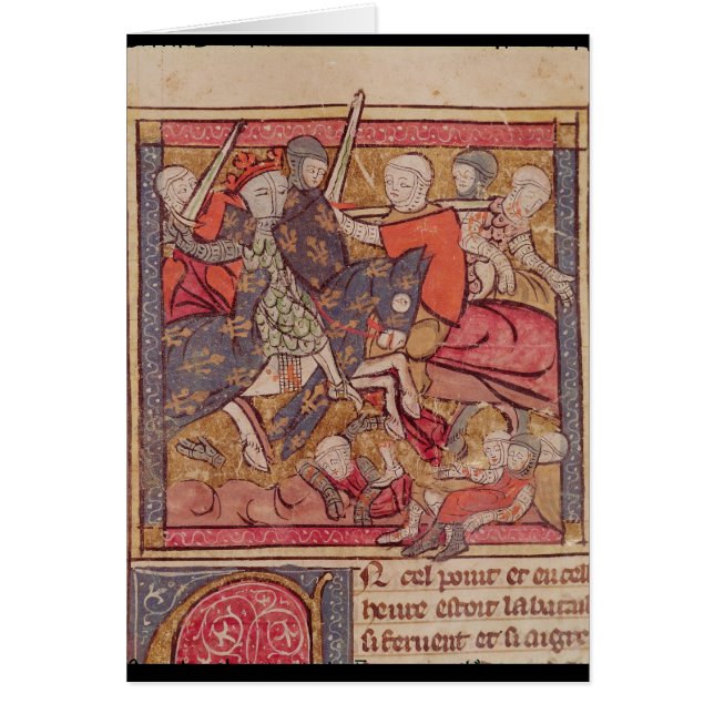 La capture de Ferdinand de compte du Portugal (Devant)