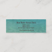 La Caraïbe Kayaks carte de visite (Dos)