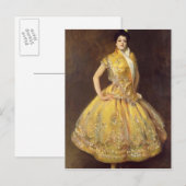 La Carmencita, 1890 Briefkaart (Voorkant / Achterkant)