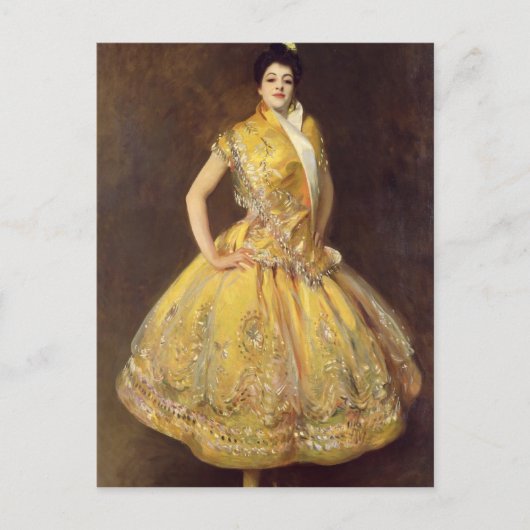 La Carmencita, 1890 Briefkaart (Voorkant)