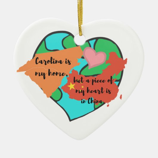 La Caroline est mon… ornement à la maison (Devant)