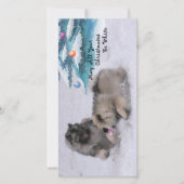 La carte 2018 de Noël par Evasuik conçoivent en (Devant)