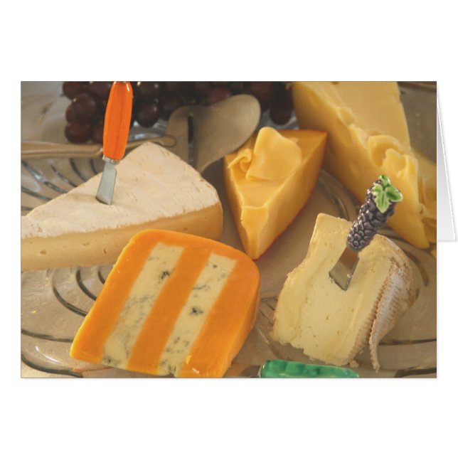 La carte, "a assorti des fromages # 2" (Devant horizontal)