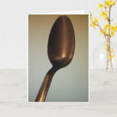 La carte à cuillère (Fleur jaune)