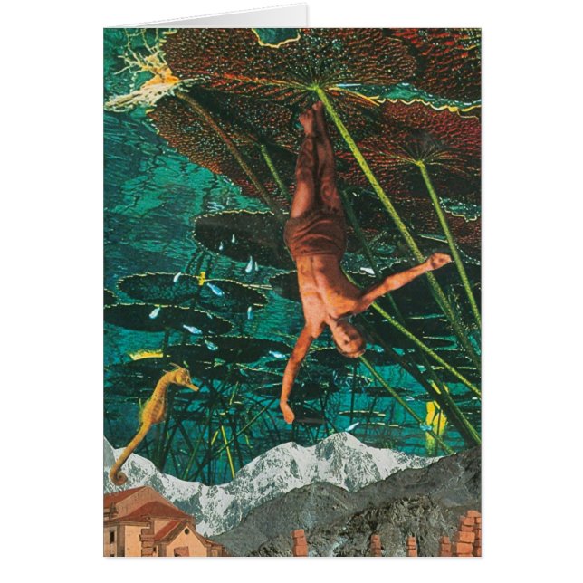 La carte accrochée d'homme (Devant)