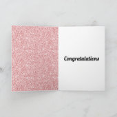 La carte bébé personnalisé de félicitations du (Intérieur)