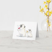 La carte carlin Sommeliette (Fleur jaune)