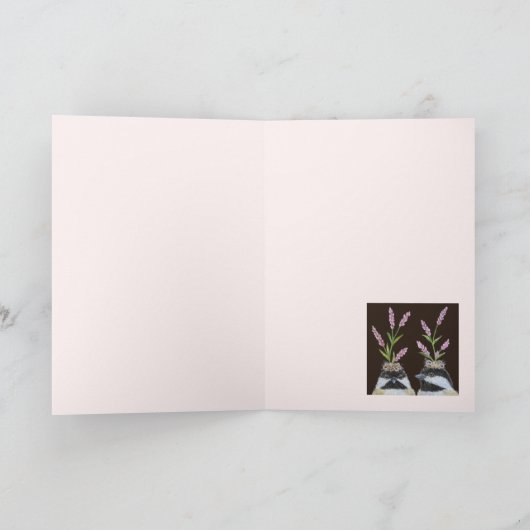 La carte Chickadee Sisters (Intérieur)