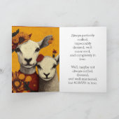 LA CARTE D'ANNIVERSAIRE DE COUPLE PARFAIT (Intérieur)