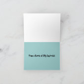 La carte d'anniversaire de l'écureuil (Intérieur)