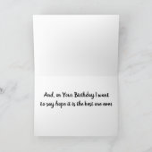 LA CARTE D'ANNIVERSAIRE GRATUITE ****** (Intérieur)