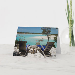 La carte d'anniversaire se reposent dans la