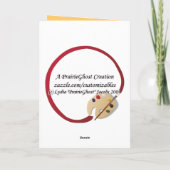 La Carte de bébé (Dos)