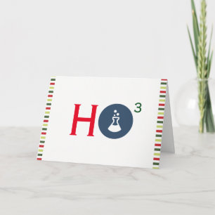 La carte de Christmas pour Scientist !