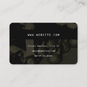 La carte de crédit ressemble à une salle de sport  (Dos)