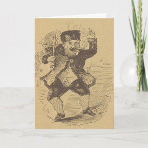 La carte de dessin St. Nick de Thomas Nast