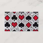 La CARTE de JEU ADAPTE à des cartes de visite (Dos)