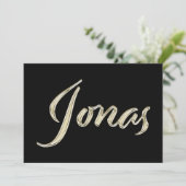 La carte de Jonas White Gold (Debout devant)