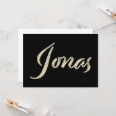 La carte de Jonas White Gold (Devant/Arrière en situation)