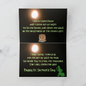 LA CARTE DE LA CHANSON LEPRECHAUN (Intérieur)