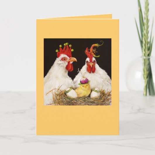 La carte de la famille de poulets Boyds (Devant)