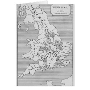 La carte de la Grande-Bretagne a produit par