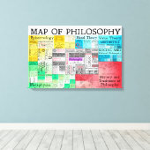 La carte de la Toile de philosophie Imprimer (Insitu (Plancher de Bois))