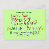 La carte de l'amour (Devant)