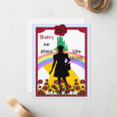 La carte de l'Assistant du magicien d'OZ de Frank  (Devant/Arrière en situation)