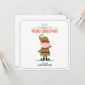 La carte de l'elfe (Devant/Arrière en situation)