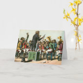 La carte de l'orchestre du singe (Fleur jaune)