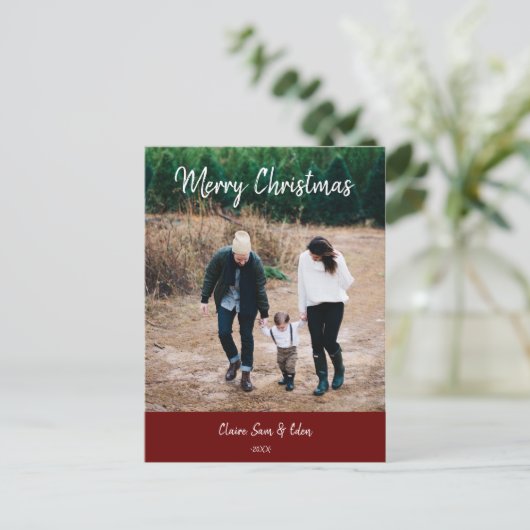 La Carte de Noël (Debout devant)