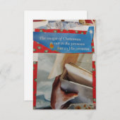 La Carte de Noël (Devant / Derrière)