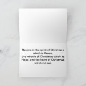 La Carte de Noël (Intérieur)