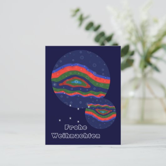 La carte de Noël... (Debout devant)