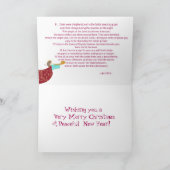 La carte de Noël d'Angel of Peace (Intérieur)