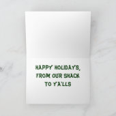 La Carte de Noël de Shanty (Intérieur)