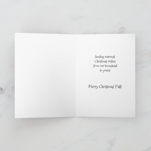 La Carte de Noël de Snowman (Intérieur)