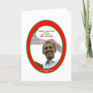 La carte de Noël d'Obama