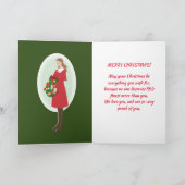 LA CARTE DE NOËL D'UNE FILLE (Intérieur)